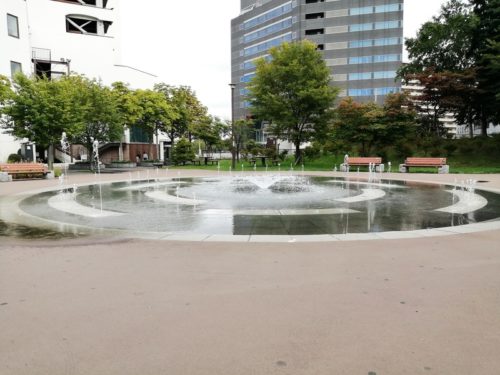 キラ★キラ広場噴水池