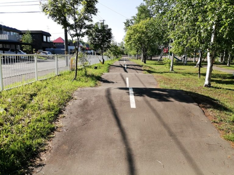 もみじ台 緑地 自転車 広場