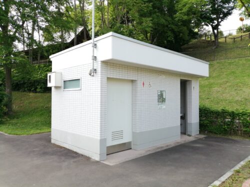 ふじの高台公園のトイレ