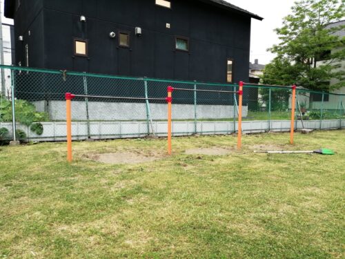 藤野アップル公園の鉄棒
