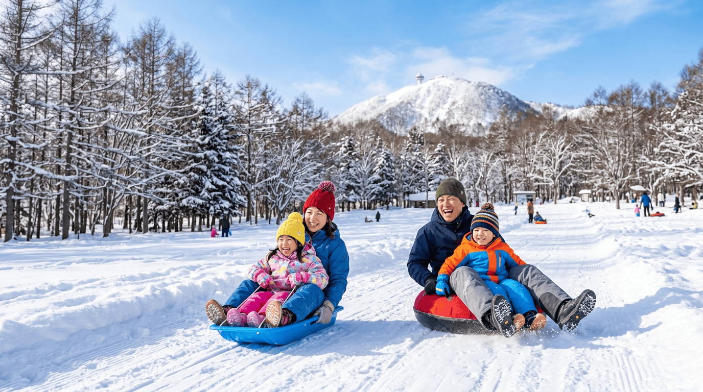 【冬の北海道】札幌の公園で雪遊び・ソリ滑りを10倍楽しむ!おすすめソリ&子供の防寒グッズ10選