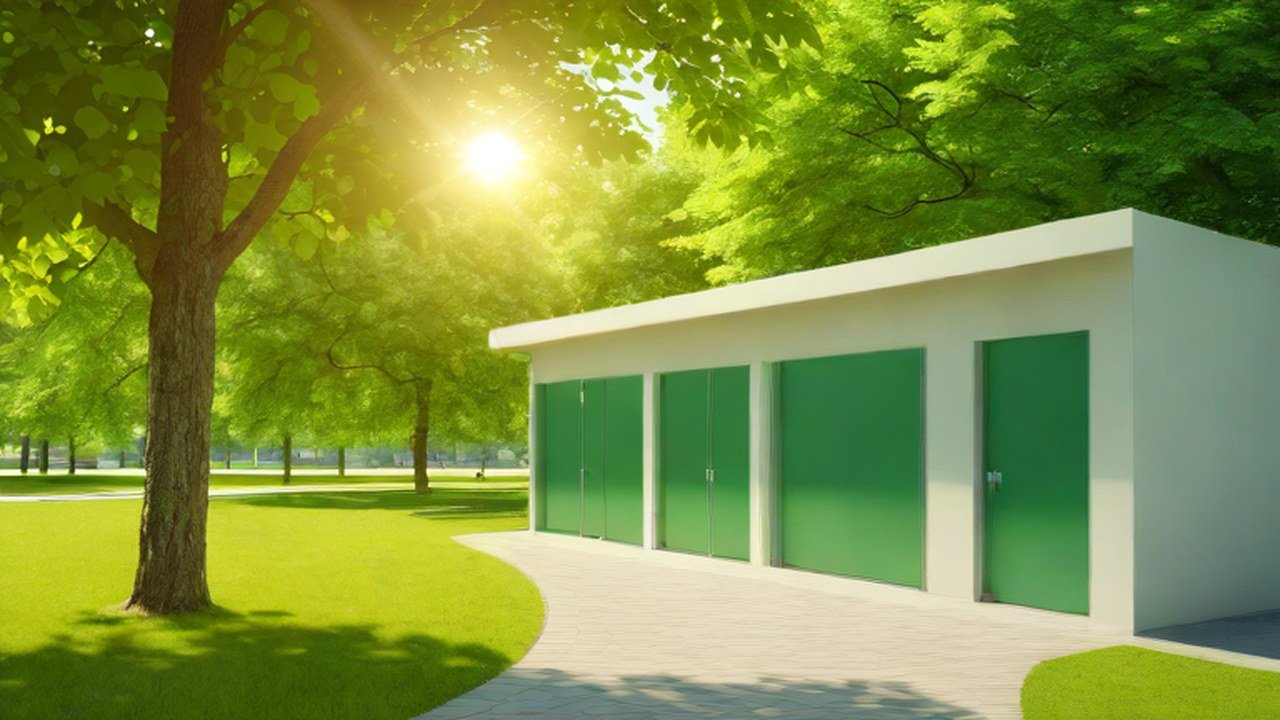 トイレのある公園